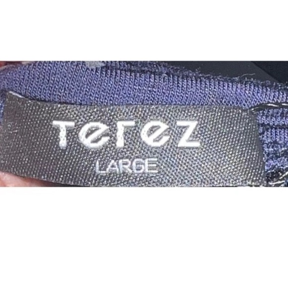 Terez shirt size large Active/ Athleisure Scoop Neck Sleeveless Black - Picture 5 of 7